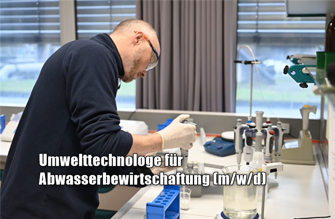 Umwelttechnologe für Abwasserbewirtschaftung (m/w/d)